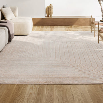 Odense Minimalist Angle Geometric Area Rug